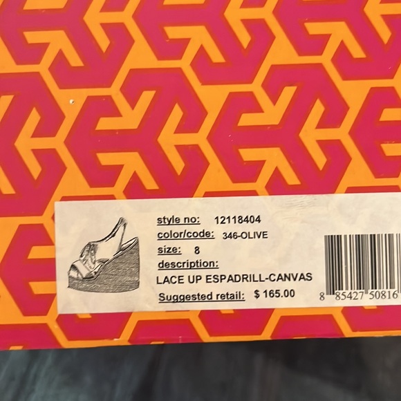 Tory Burch lace up espadrille - Picture 7 of 8